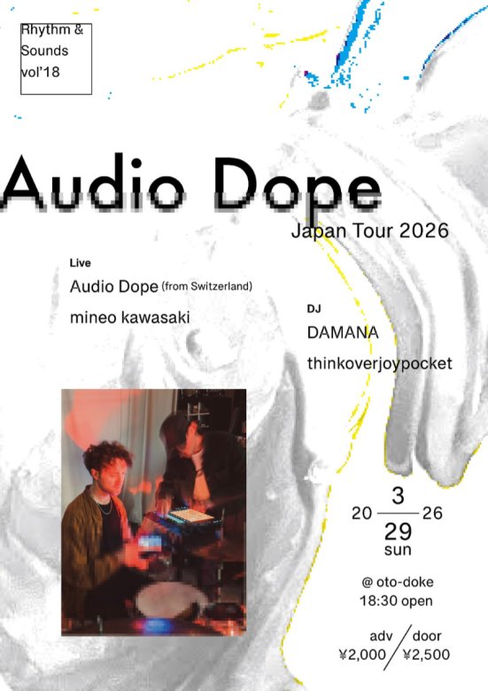 Rhythm & Sounds vol’18 feat. Audio Dope (from Switzerland)