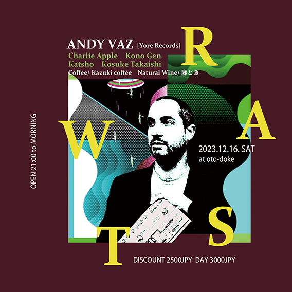 RAWST feat. ANDY VAZ (Yore Records / from Germany)